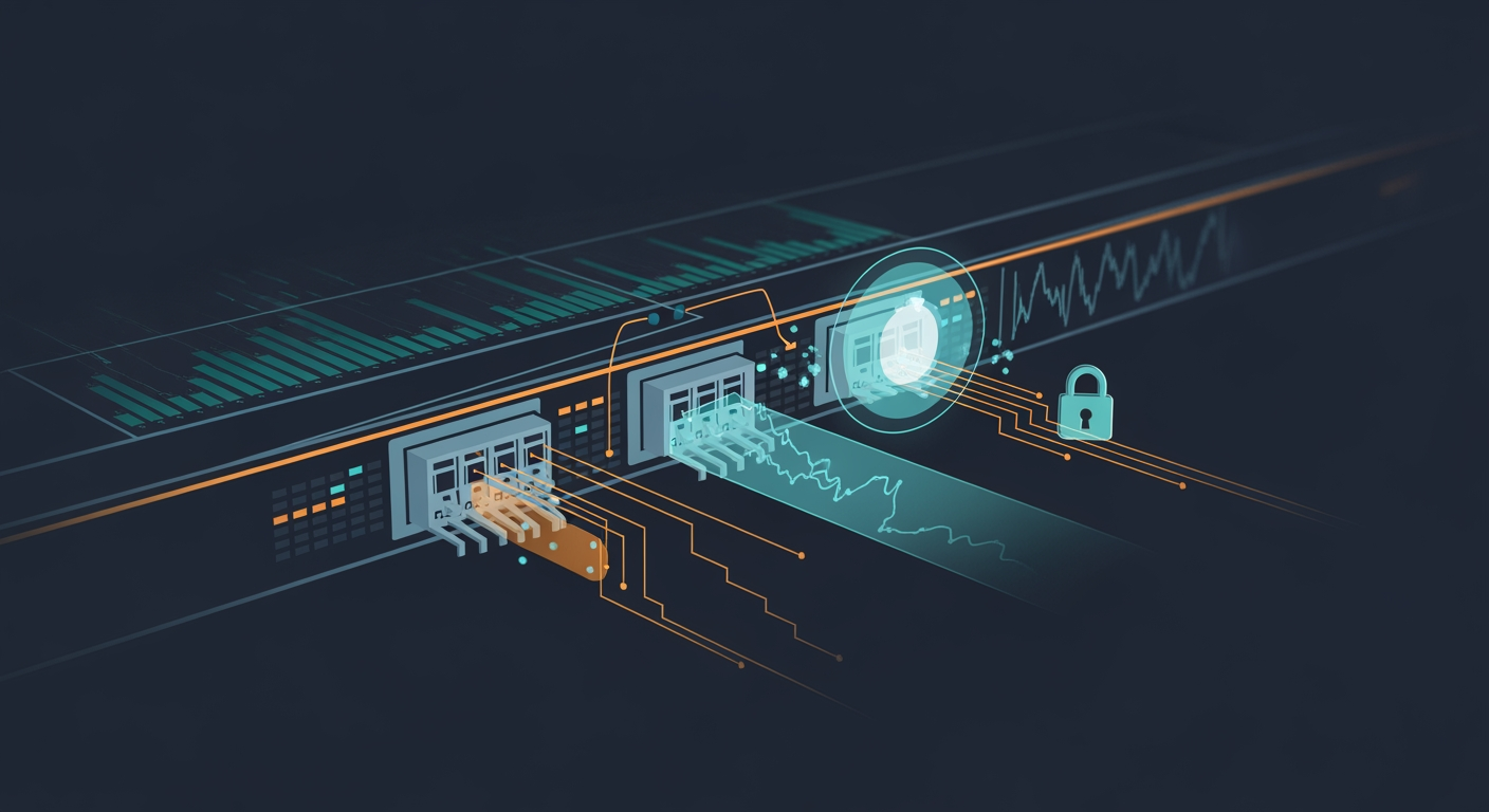 Abstract cyber defense illustration for Attackers Hit Cisco SD-WAN Flaw 2 Months Before Disclosure