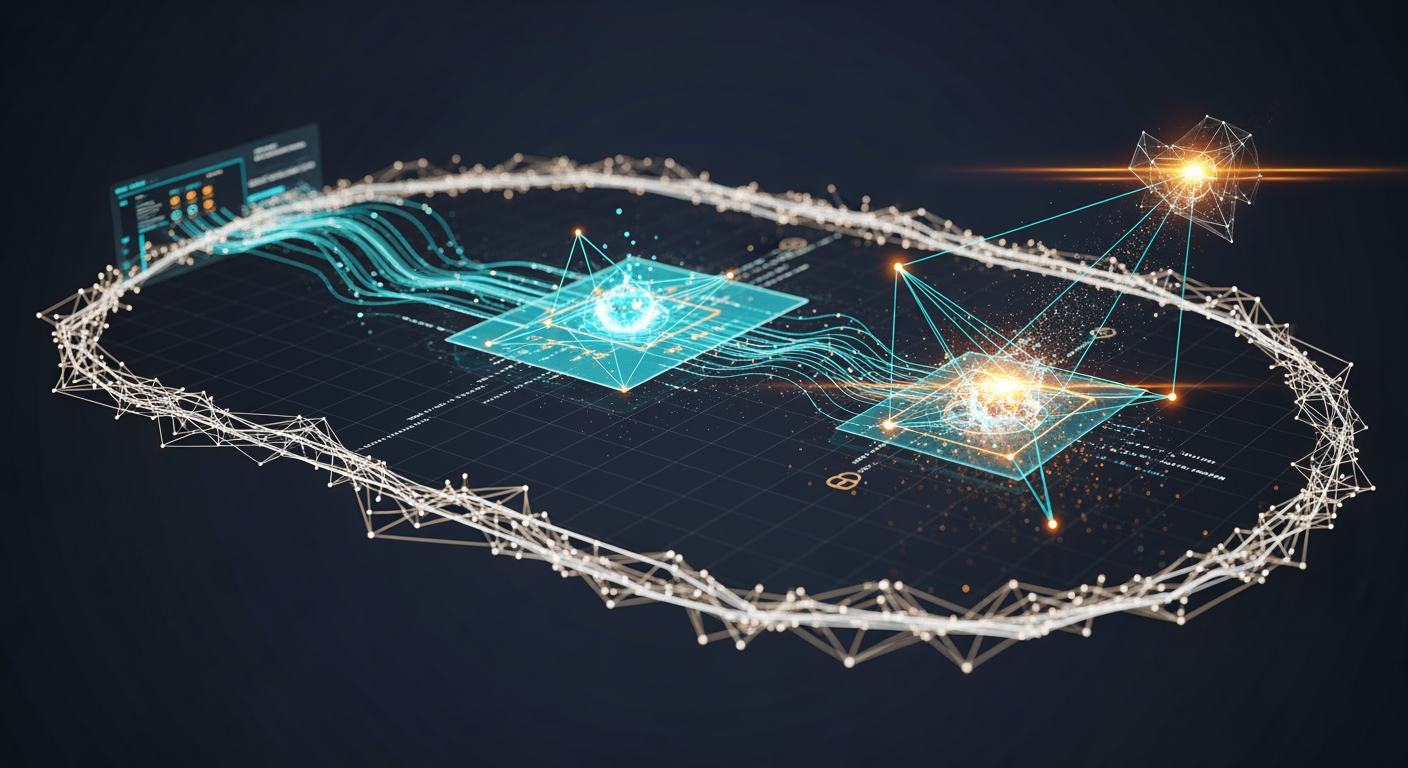 Abstract cyber defense illustration for Check Point warns of SmartConsole zero-day exploited in attacks