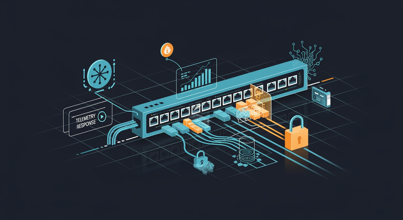 Abstract cyber defense illustration for Massive ChainDrop npm supply-chain attack infects hundreds of packages