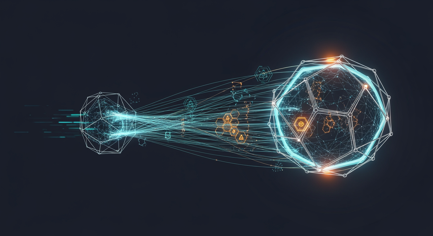 Abstract cyber defense illustration for Here is a briefing for you based on today's cybersecurity news: